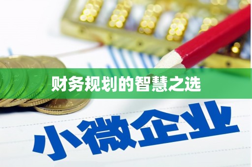 定海财务规划的智慧之选