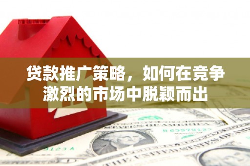定海贷款推广策略，如何在竞争激烈的市场中脱颖而出
