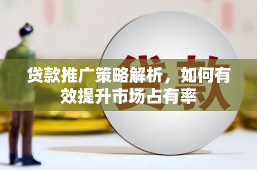 定海贷款推广策略解析，如何有效提升市场占有率