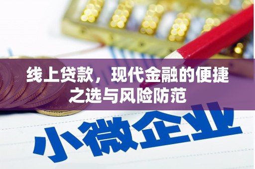 定海线上贷款，现代金融的便捷之选与风险防范