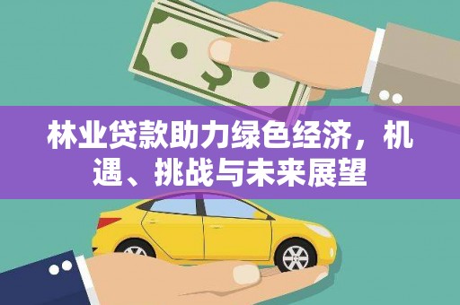 定海林业贷款助力绿色经济，机遇、挑战与未来展望