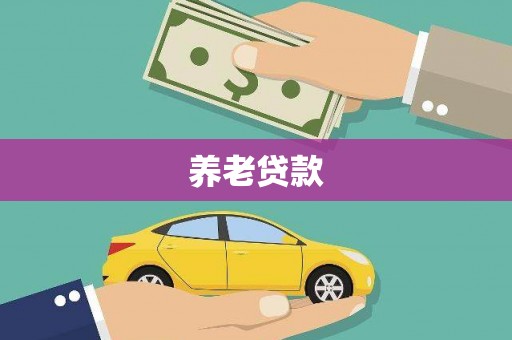 定海养老贷款
