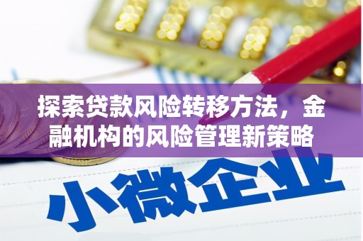 定海探索贷款风险转移方法，金融机构的风险管理新策略