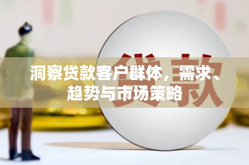 定海洞察贷款客户群体，需求、趋势与市场策略