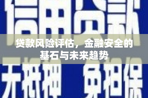 定海贷款风险评估，金融安全的基石与未来趋势