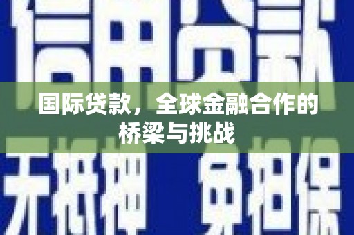 定海国际贷款，全球金融合作的桥梁与挑战