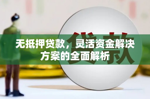 定海无抵押贷款，灵活资金解决方案的全面解析