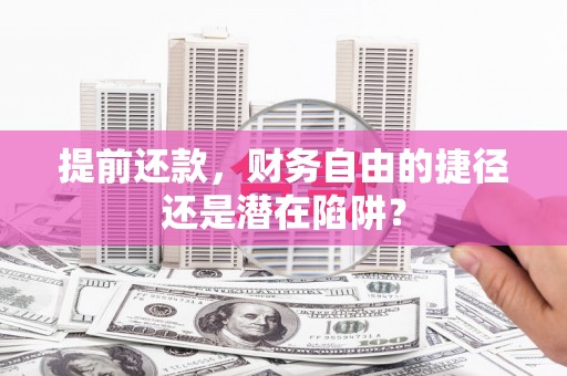 定海提前还款，财务自由的捷径还是潜在陷阱？
