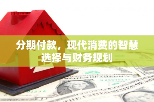 定海分期付款，现代消费的智慧选择与财务规划