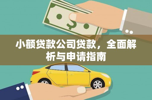 定海小额贷款公司贷款，全面解析与申请指南