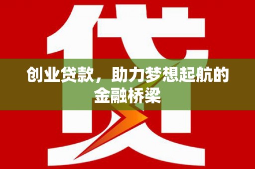 定海创业贷款，助力梦想起航的金融桥梁