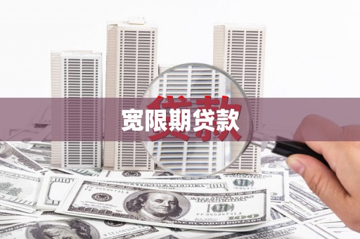 定海宽限期贷款