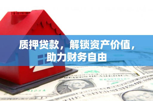 定海质押贷款，解锁资产价值，助力财务自由