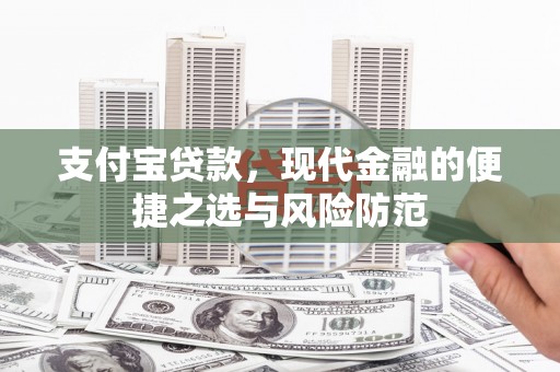 定海支付宝贷款，现代金融的便捷之选与风险防范