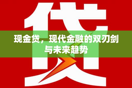 定海现金贷，现代金融的双刃剑与未来趋势