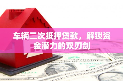 定海车辆二次抵押贷款，解锁资金潜力的双刃剑