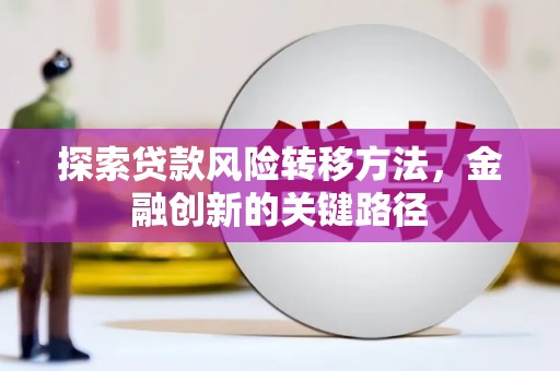 定海探索贷款风险转移方法，金融创新的关键路径