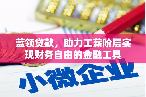 定海蓝领贷款，助力工薪阶层实现财务自由的金融工具