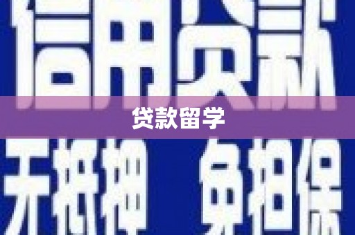 定海贷款留学