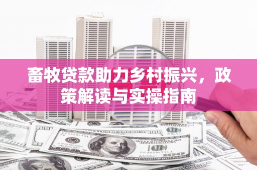 定海畜牧贷款助力乡村振兴，政策解读与实操指南