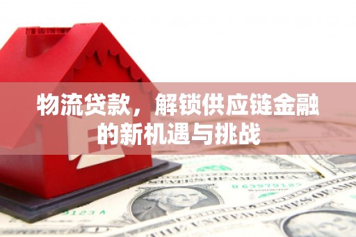 定海物流贷款，解锁供应链金融的新机遇与挑战