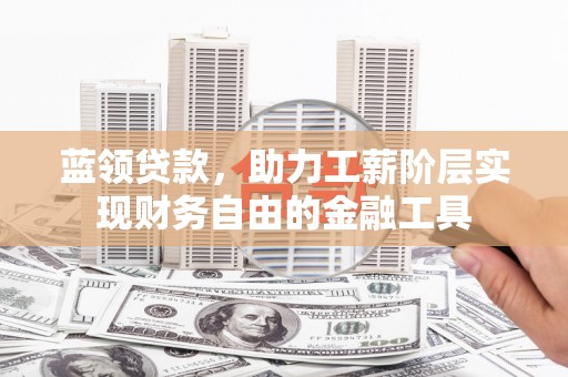 定海蓝领贷款，助力工薪阶层实现财务自由的金融工具