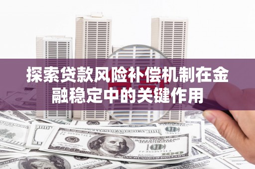 定海探索贷款风险补偿机制在金融稳定中的关键作用