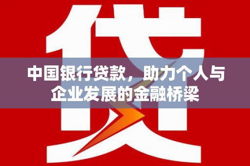 定海中国银行贷款，助力个人与企业发展的金融桥梁
