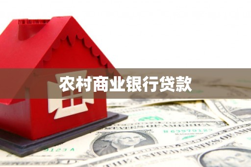 定海农村商业银行贷款