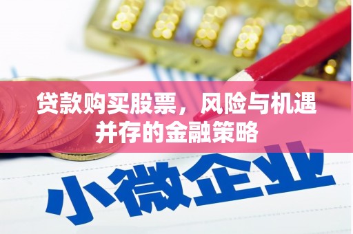 定海贷款购买股票，风险与机遇并存的金融策略