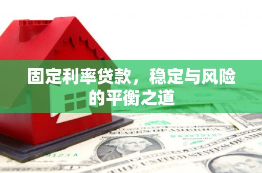 定海固定利率贷款，稳定与风险的平衡之道