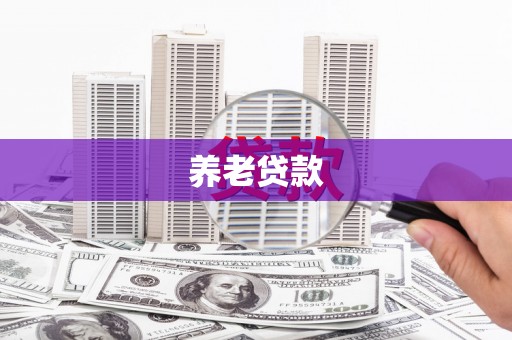定海养老贷款